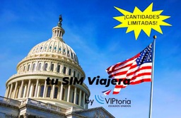 VIPtoria - Tarjeta SIM para viajeros - Estados Unidos