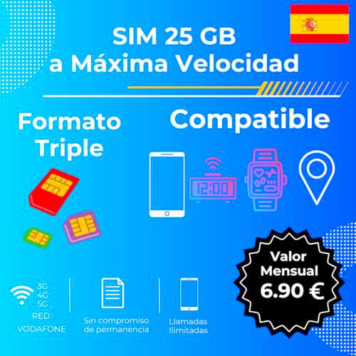 YU TELECOM TARJETA SIM 25GB + LLAMADAS ILIMITADAS