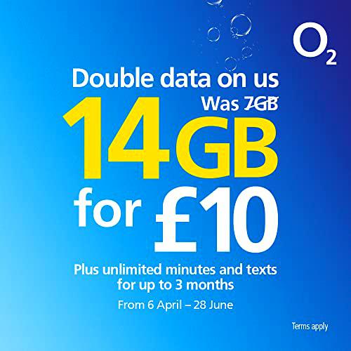 O2 Pre Pay Tarjeta Sim Con Credito