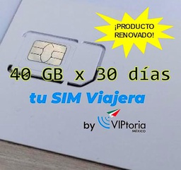 tu SIM Viajera by VIPtoria - Tarjeta SIM para Viajeros