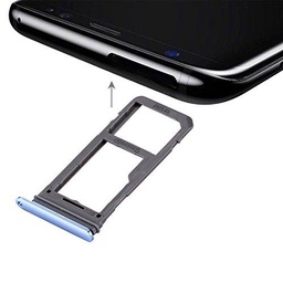 Wewoo - Cajón de tarjeta SIM para Samsung Galaxy S8 SIM + Micro SD / SIM pieza de repuesto