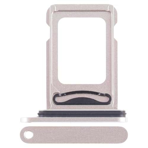 High-Tech - Place para iPhone 15 Pro Max SIM + bandeja para tarjeta SIM (blanco)