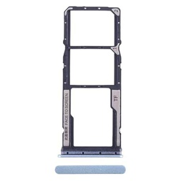 High-Tech Place para Redmi 13C Bandeja de tarjeta SIM + Bandeja de tarjeta SIM + Bandeja de tarjeta Micro SD (azul)