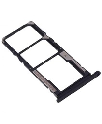 Desconocido Bandeja SIM para XIAOMI REDMI 7A Adaptador Micro Soporte SD Tarjeta Rail Negra