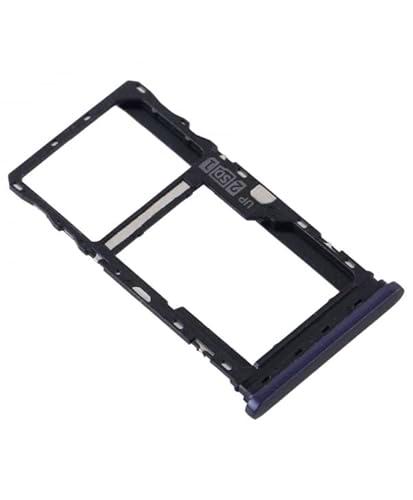 Genérico Bandeja SIM Compatible para Motorola Moto G30 Tarjeta Lateral Dark Pearl Negro