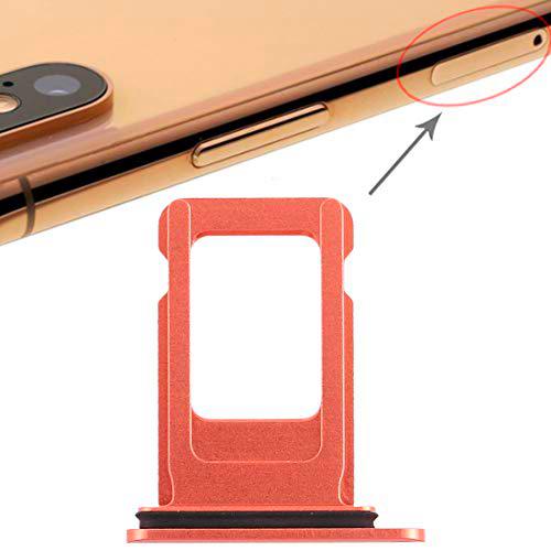 High-Tech Place Bandeja de tarjeta SIM para iPhone XR (tarjeta SIM individual) (oro)