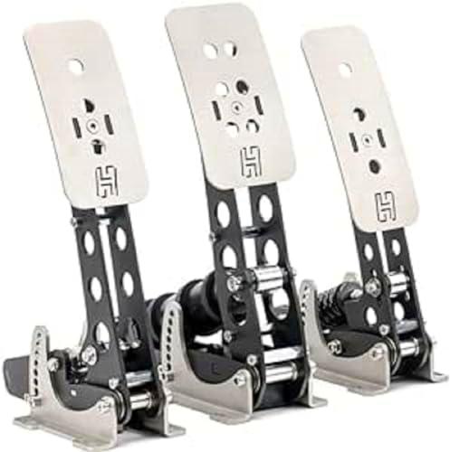 Heusinkveld Sim Pedals Sprint 3-Pedal Set - Schwarz