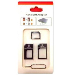 Adaptador SIM Noosy Convertidor 4 - en-1 para el iPhone 4 / 4S