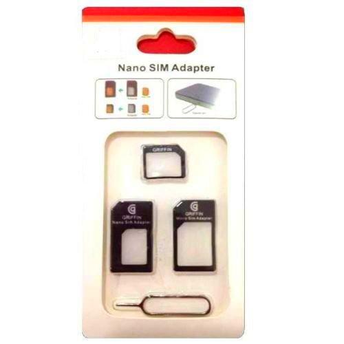 Adaptador SIM Noosy Convertidor 4 - en-1 para el iPhone 4 / 4S