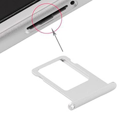 HOUSEPC Portatarjetas Sim para iPhone 6S Plus Plateado